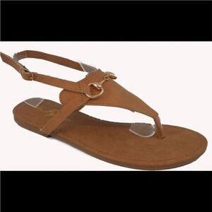 𝅺LAST ONE Brown Thong Sandals